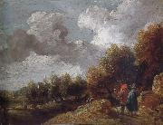 John Constable, Landscape after Teniers